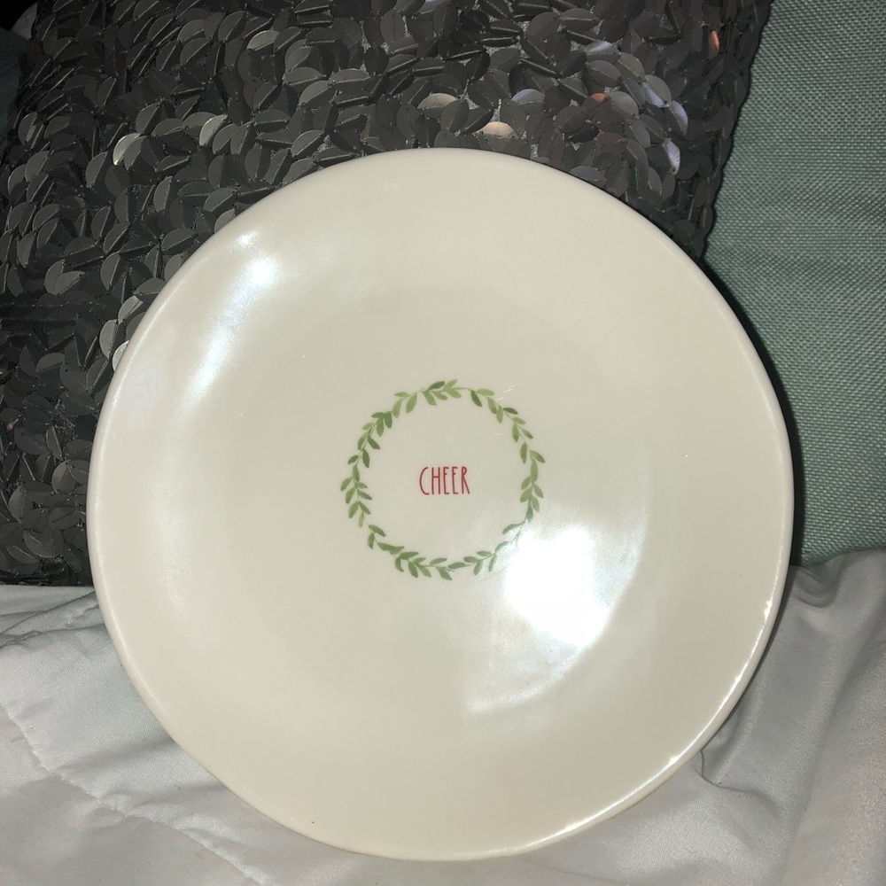 NWT Rae Dunn Holiday cheer Cookie Plate.